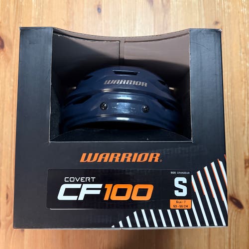 Small Warrior Covert CF 100 Helmet (Used) Navy Blue