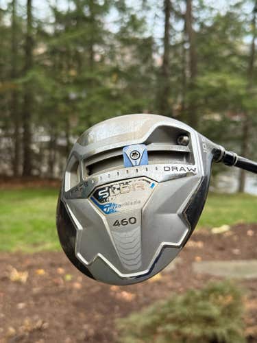 Taylormade SLDR 460 10.5* Driver w/Fujikura Speeder 57g Regular Flex Shaft
