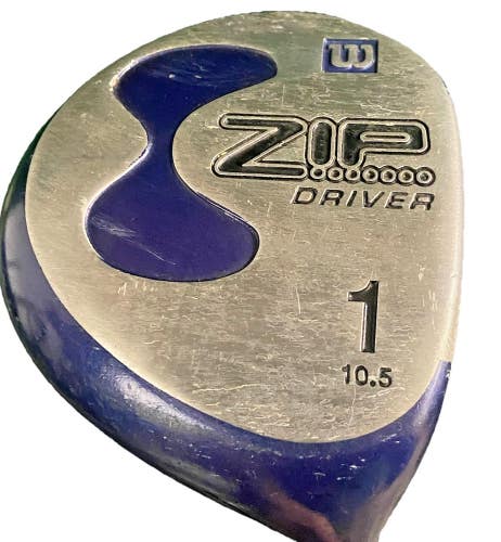 Wilson Zip Titanium Driver 10.5* RH Men's Regular Flex Graphite 44" New Grip HC