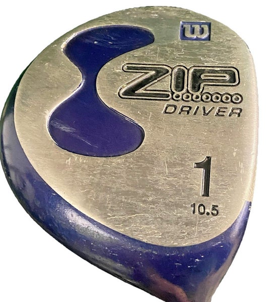 Wilson Zip Titanium Driver 10.5* RH Men's Regular Flex Graphite 44" New Grip HC