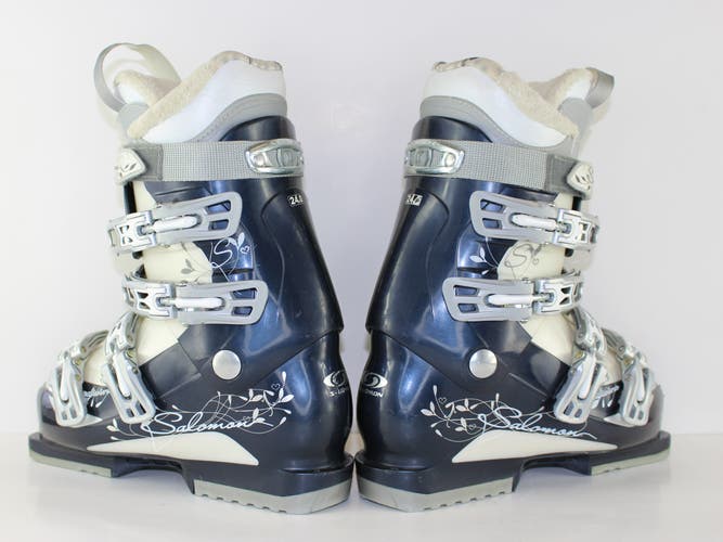 Women's Salomon Divine Downhill Ski Boots (Used) Mondo 24.5 / 288 MM