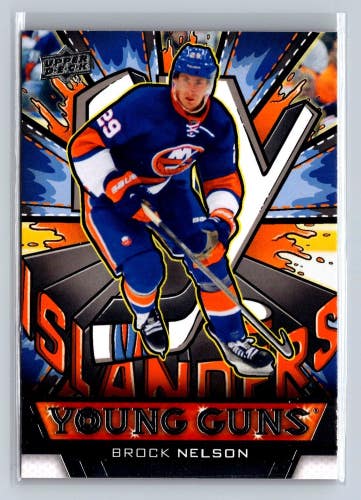 Brock Nelson NY Islanders 2024-25 UD Series 1 Young Guns Renewed Insert #YGR-45