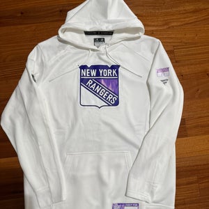 Adam Fox 23 HFC New York Rangers Fanatics Authentic Pro Hoodie Player Used Large