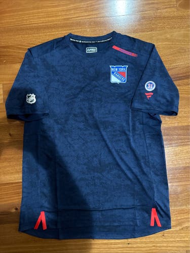 Igor Shesterkin 31 New York Rangers Fanatics Authentic Pro Shirt Team Player Issue Large