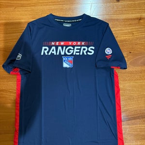 Mika Zibanejad 93 New York Rangers Fanatics Authentic Pro Shirt Team Player Issue Large