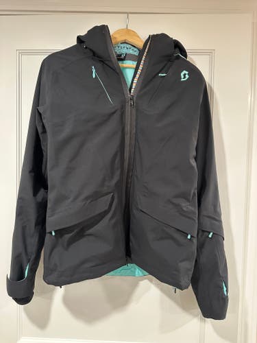 Scott Sports Womens Gore Tex Insulated Ultimate Dryo Ski Snowboard Jacket S 4-6