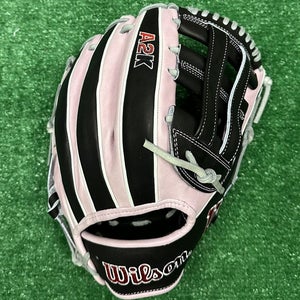 Wilson A2K 12" DW5 Infield Baseball Glove - Black Lavender
