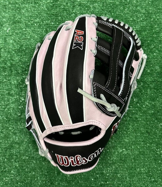Wilson A2K 12" DW5 Infield Baseball Glove - Black Lavender