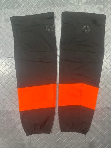 Black Senior Medium Warrior Socks (Used)