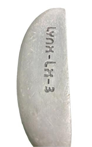 Lynx LX-3 Napa Blade Putter Steel 35" With Label And Vintage Pro Only Grip RH