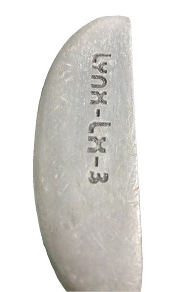 Lynx LX-3 Napa Blade Putter Steel 35" With Label And Vintage Pro Only Grip RH