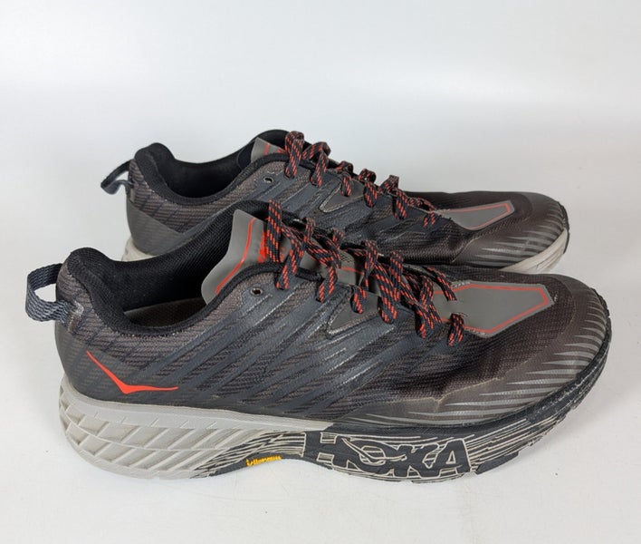 Hoka One One Speedgoat 4 Men Size 11 1106528-DGGA Dark Gull Gray Shoes