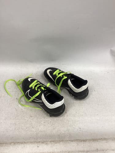 Used Nike DIAMOND BB/SB Cleats Black Junior 01.5 11851-S000039875