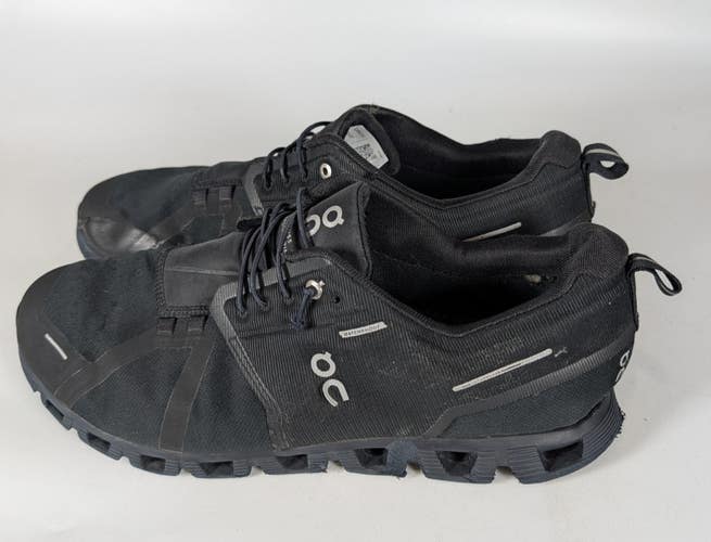 On Cloud 5 All Black Triple Black 59.98986 Mens Running Sneakers Size: 14