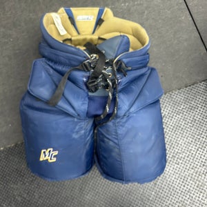 Senior Large Brian's Optik Merrimack University Hockey Goalie Pants Pro Stock (Used)