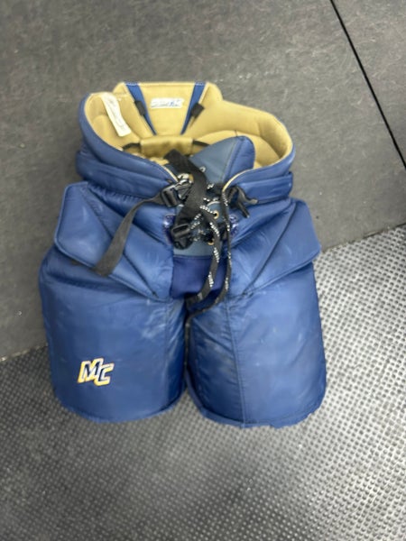 Senior Large Brian's Optik Merrimack University Hockey Goalie Pants Pro Stock (Used)