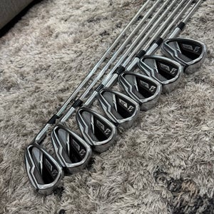 Bridgestone J15 Right Handed Iron Set Stiff Flex (7 Clubs) #5 - #9, PW, GW (Used)