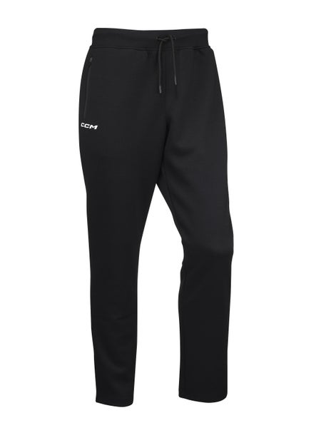 NEW CCM Premium Tech Fleece Tapered Locker Jogger, Black, Sr. XL