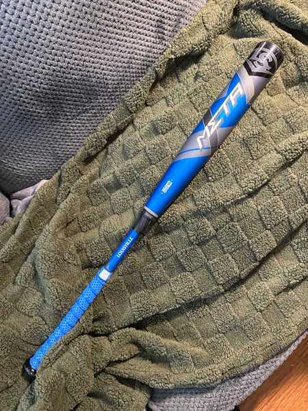 2020 LOUISVILLE SLUGGER BLUE META BBCOR 33in 30oz (-3) (Used)
