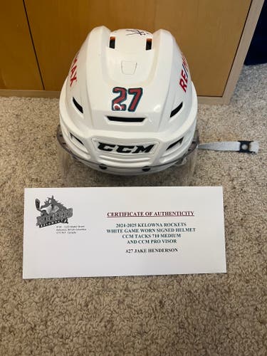 Kelowna Rockets helmet