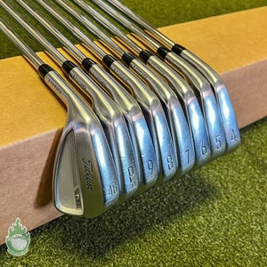 Used LH Titleist T150 Forged Irons 4-PW/48* DG S200 120g Stiff Steel Golf Set