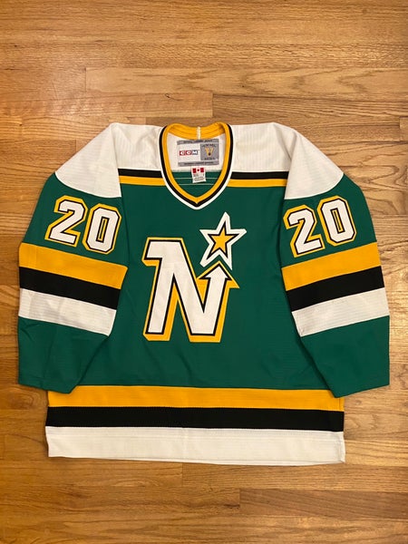 Vintage Dino Ciccarelli Minnesota North Stars Hockey Jersey