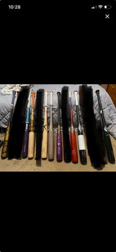 Baseball bat collection