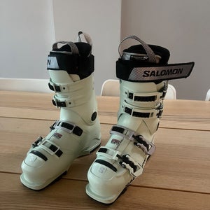 Women's Salomon S/Pro 100 Alpha Ski Boots Medium Flex 100 Mondo 23/23.5 (Used - Excellent) 24/25