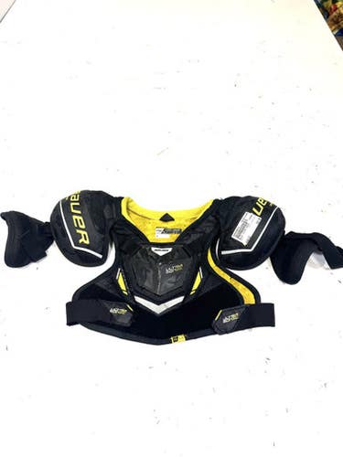 Used Bauer ULTRA SONIC Youth Shoulder Pads LG 11860-S000299073