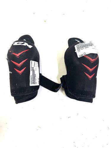 Used CCM QLT EDGE Youth Elbow Pads LG 11860-S000299075