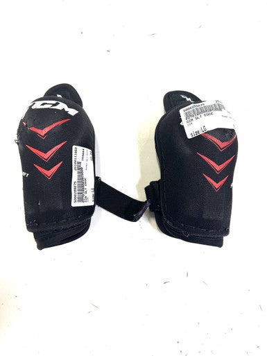 Used CCM QLT EDGE Youth Elbow Pads LG 11860-S000299075