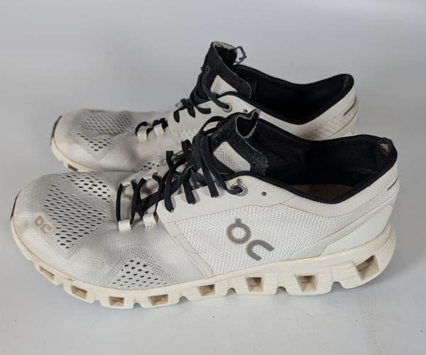 On Cloud X White Running Shoes Sneakers Women's Size 9.5