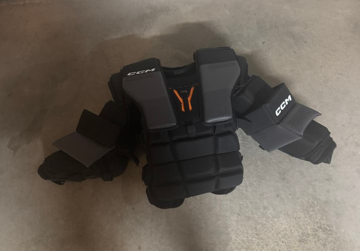 Small 2024 CCM Pro Spec Goalie Chest Protector Pro Stock (New)
