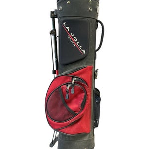 Used La Jolla JR STAND BAG Jr Stand Bag Black And Red 11862-S000091616