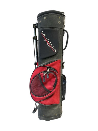 Used La Jolla JR STAND BAG Jr Stand Bag Black And Red 11862-S000091616