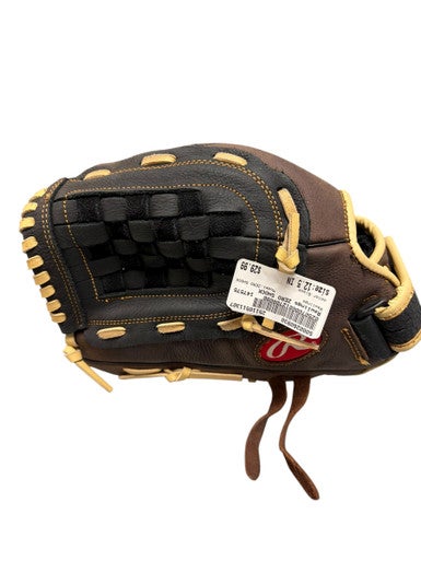 Used Rawlings ZERO SHOCK BB/SB Glove RH Throw Black 12 1/2" 11307-S000260930
