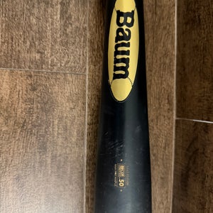 2024 Baum Gold Stock Wood Composite Bat (-3) 30 oz 33" (Used)