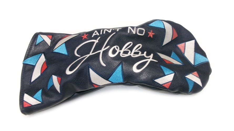 Barstool Aint No Hobby Navy 460cc Golf Driver Headcover
