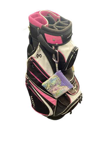 Used Maxfli Womens Cart Bag Graphite And Pink 11613-S000171210