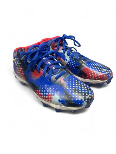 Used Under Armour Adult FB Cleats Navy Blue Senior 6 11863-S000024612