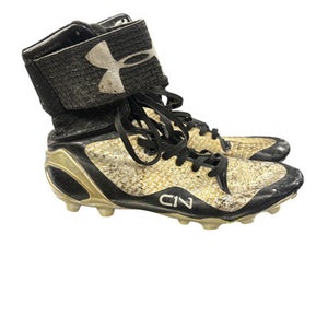 Used Under Armour Adult FB Cleats Black Senior 10.5 11863-S000024610