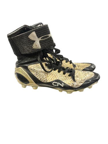 Used Under Armour Adult FB Cleats Black Senior 10.5 11863-S000024610