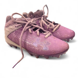 Used Under Armour Jr FB Cleats Purple Junior 01.5 11863-S000024591