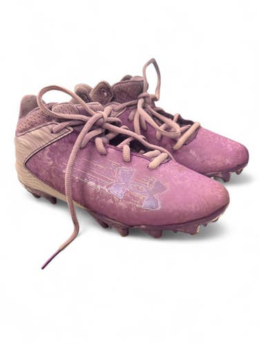 Used Under Armour Jr FB Cleats Purple Junior 01.5 11863-S000024591