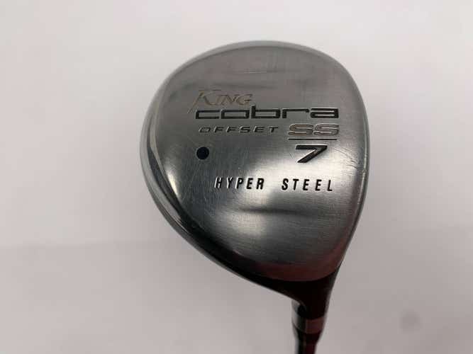 Cobra SS Hyper Steel Offset 7 Fairway Wood 21* Graphite Design 50g Stiff Mens RH