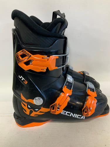 Used Tecnica JT3 Boys DH Ski Boot Black/Orange/White 240 MP - J06 - W07 11823-S000035732