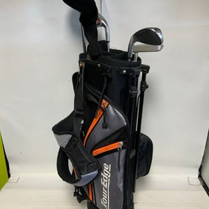 Used Tour Edge HL-J Jr Package Set RH Black/Orange/White 6 Piece 11823-S000035731