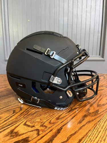NEW Schutt F7 VTD Football Helmet - Adult Large, Matte Black (READ DESCRIPTION)