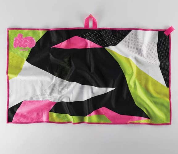 Vice Golf Junior Shine Towel (Neon/Multi, 16" x 28") Golf 2025 NEW