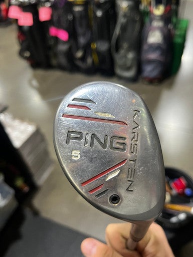 Used Ping KARSTEN Mens Hybrid Club RH 5 Hybrid 11605-S000209755